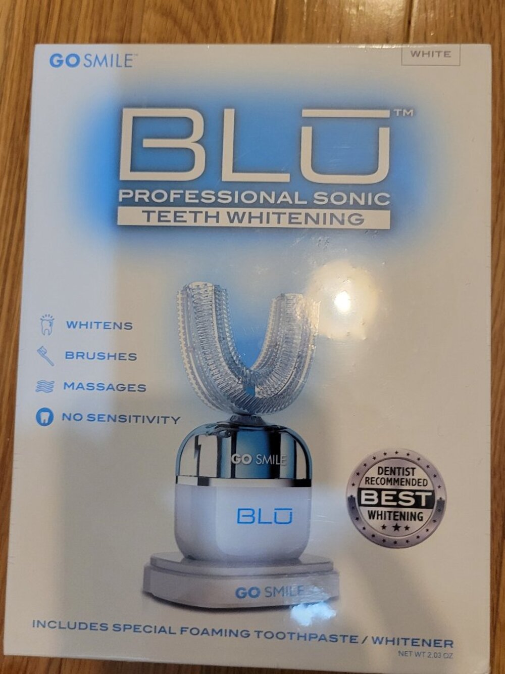 New in box BLU Teeth Whitening system